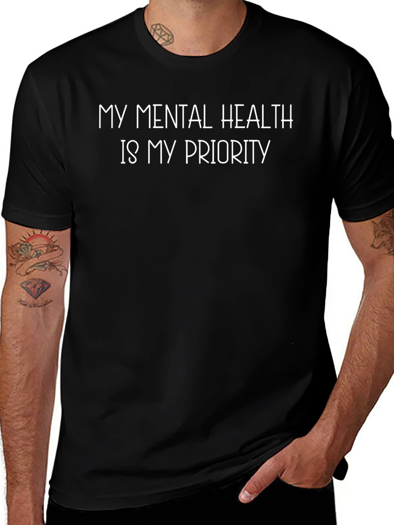 My Mental Health Is My Priority T-Shirt