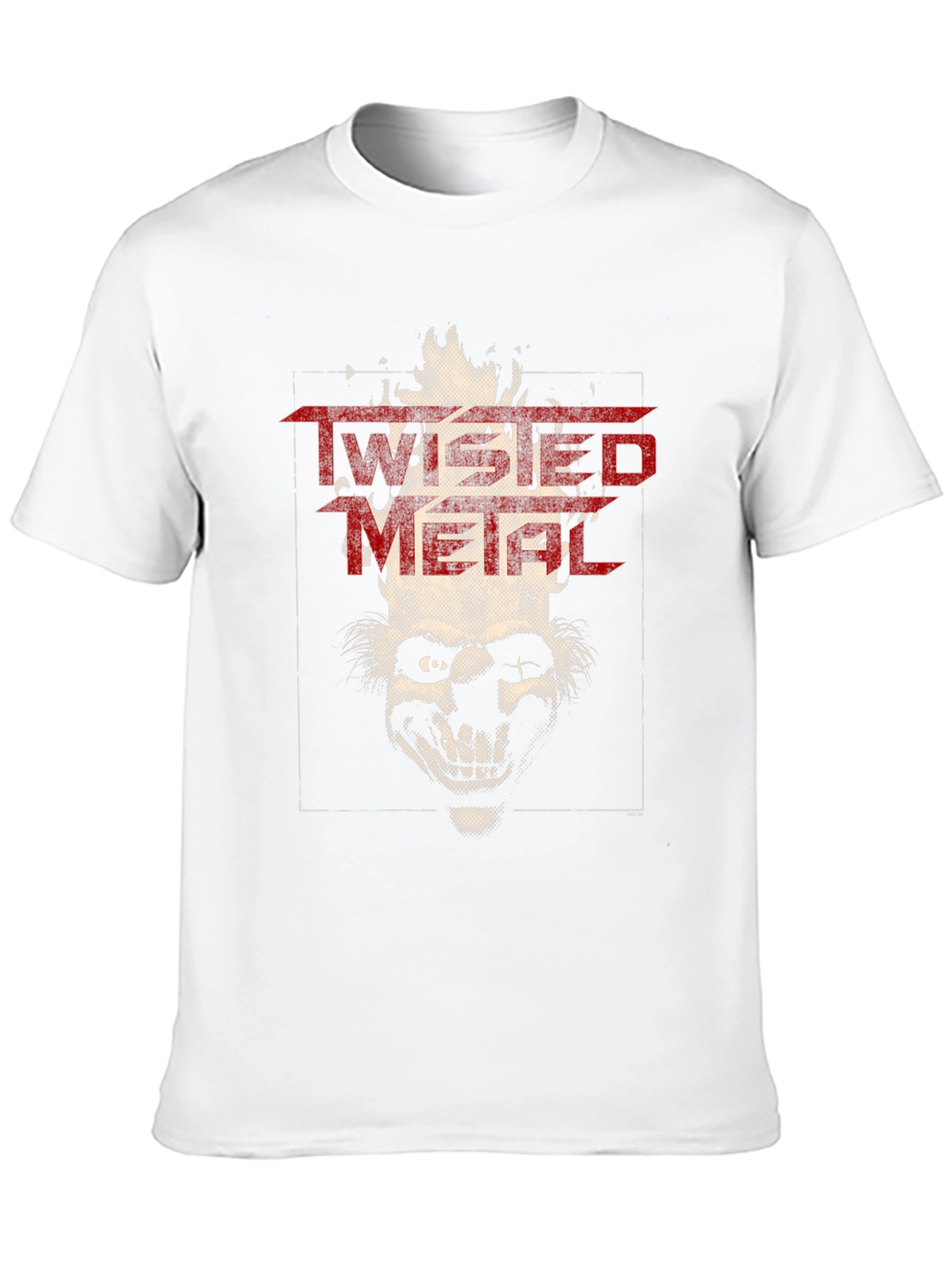 Twisted Metal Clown Graphic T-Shirt - Black