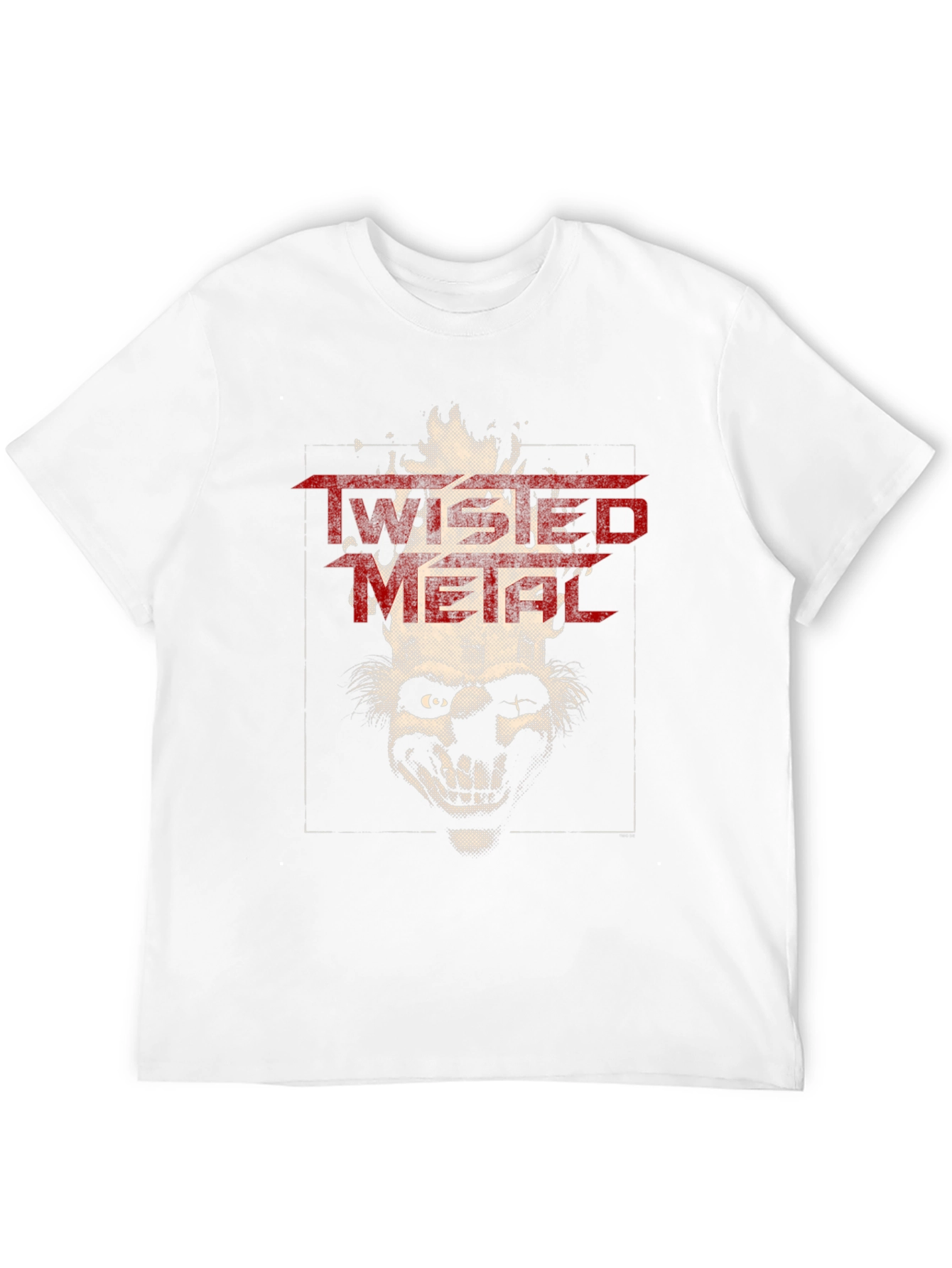 Twisted Metal Clown Graphic T-Shirt - Black