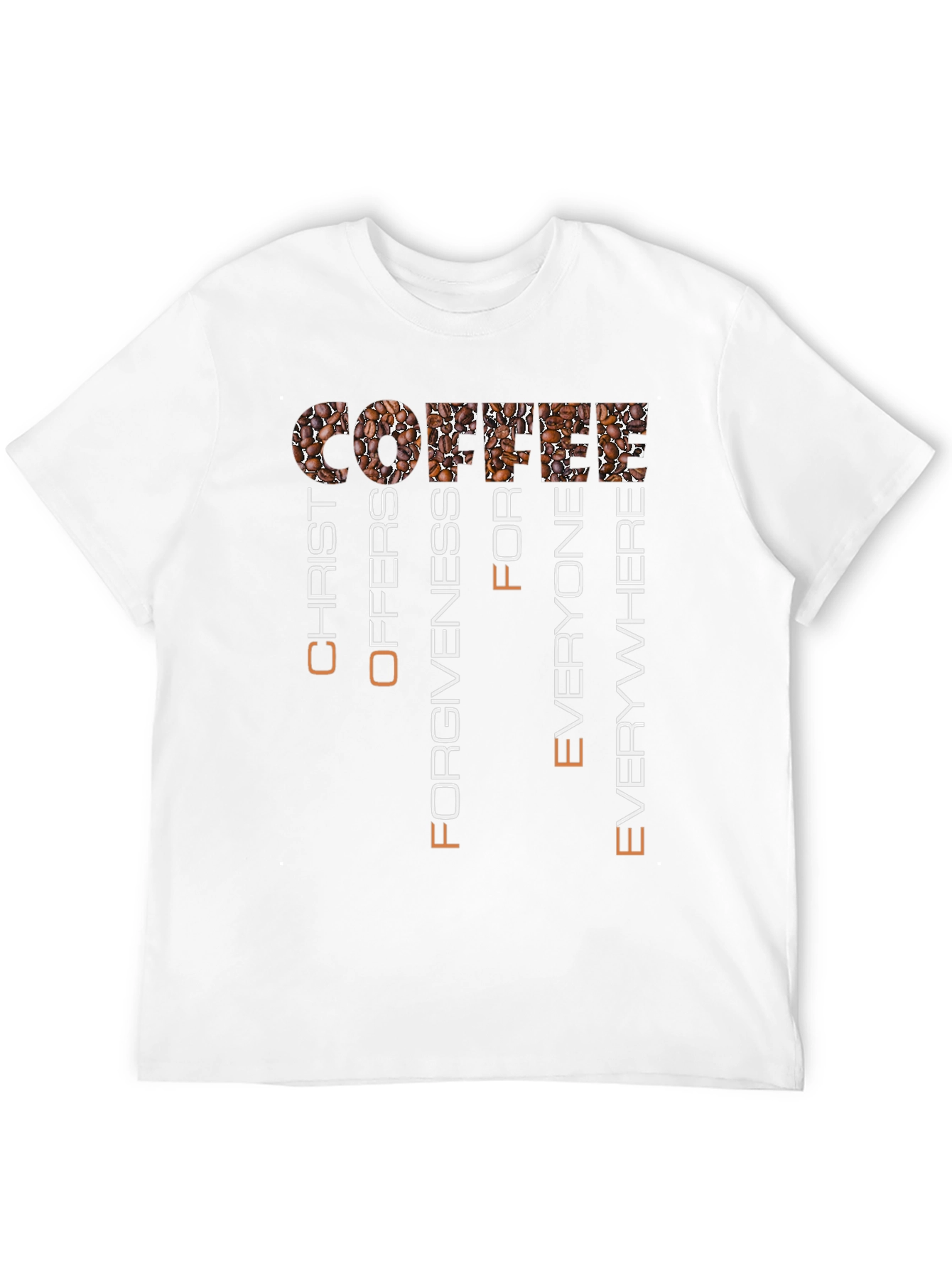 Coffee Christ Offers Forgiveness T-Shirt
