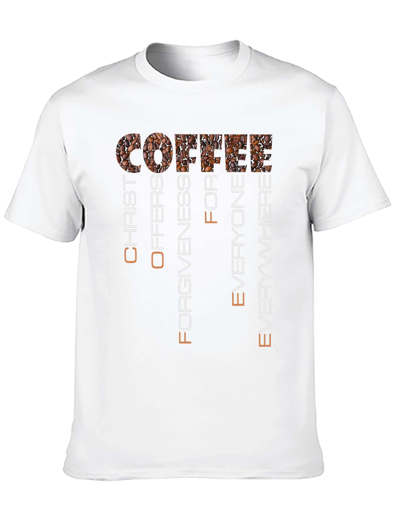 Coffee Christ Offers Forgiveness T-Shirt