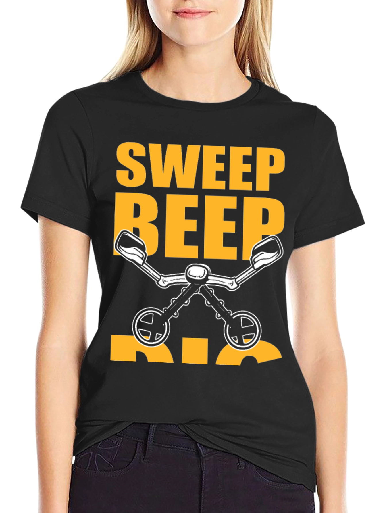 Sweep Beep Ride T-Shirt - Black
