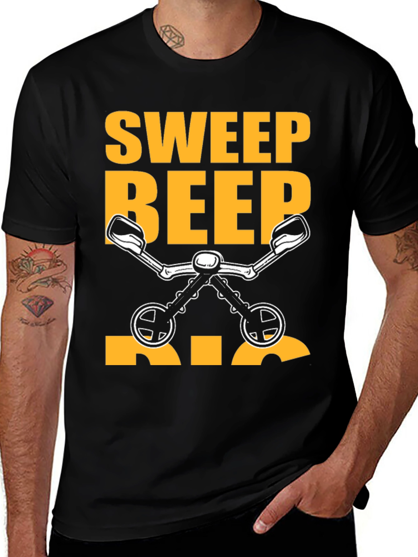Sweep Beep Ride T-Shirt - Black