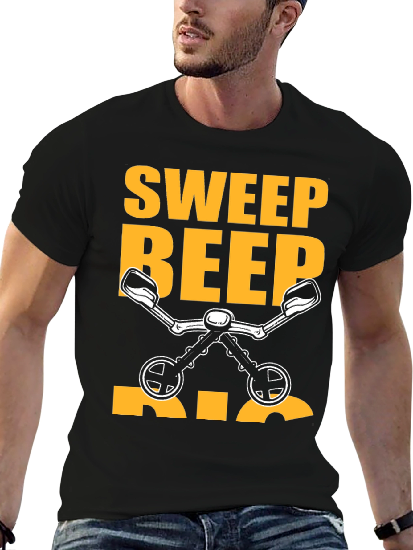 Sweep Beep Ride T-Shirt - Black