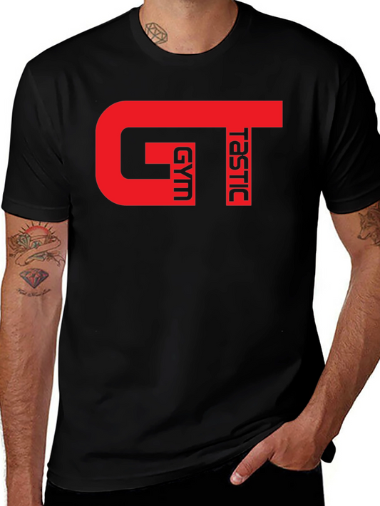 GT Gymtastic Black T-Shirt - Fitness Apparel