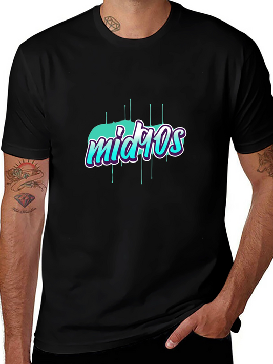 Mid 90s Graphic T-Shirt Trendy Retro Style