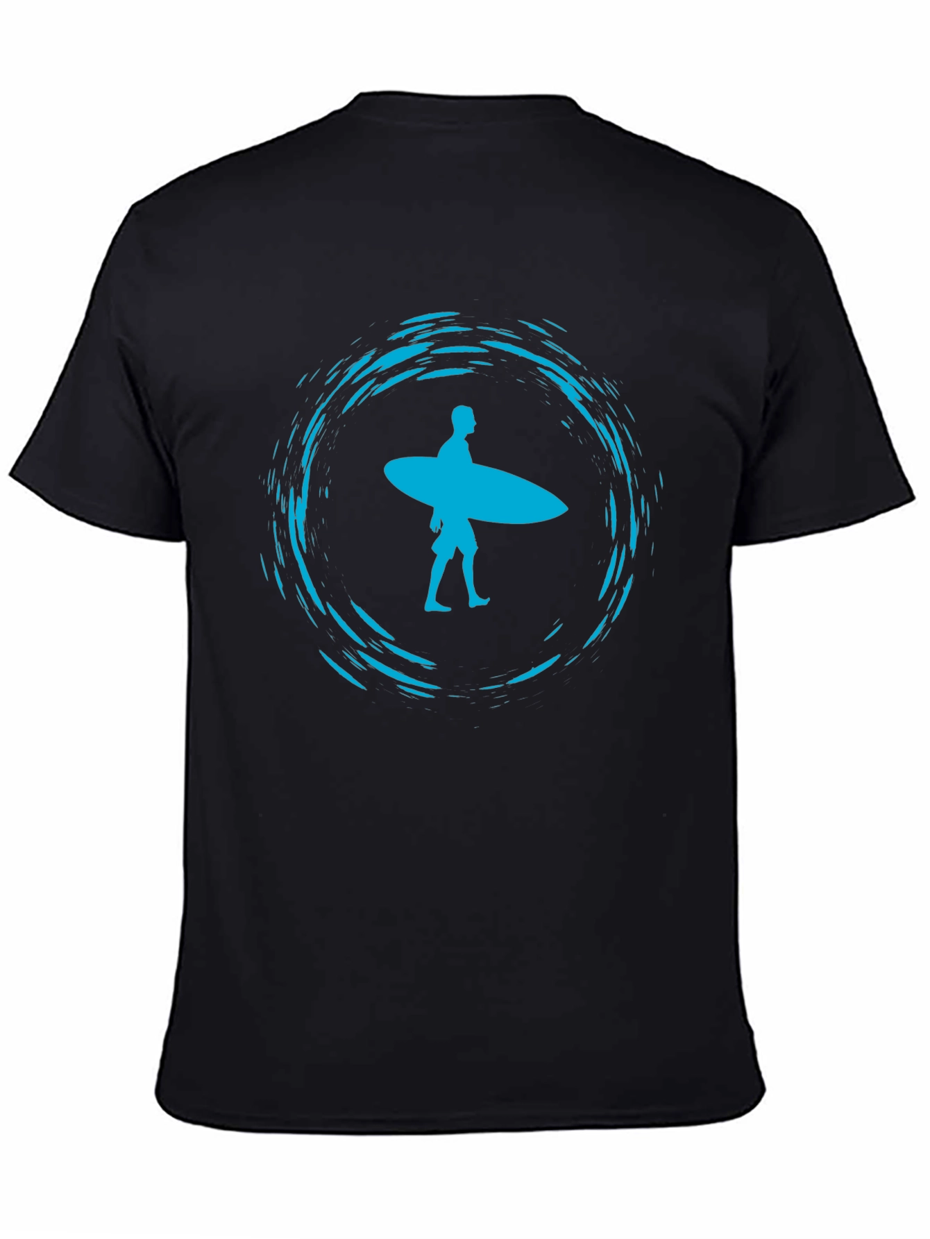 Surfer Silhouette Graphic Tee