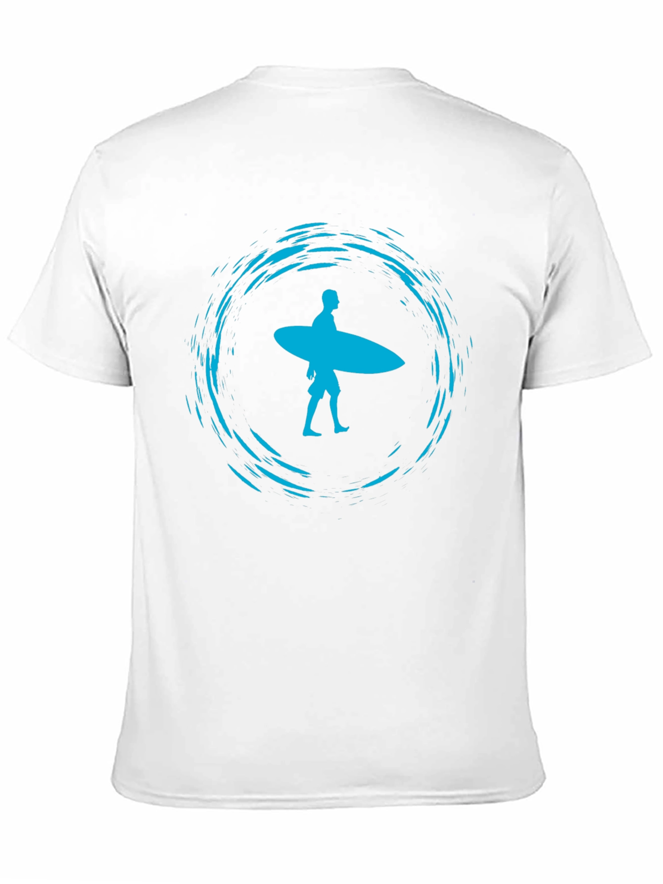 Surfer Silhouette Graphic Tee