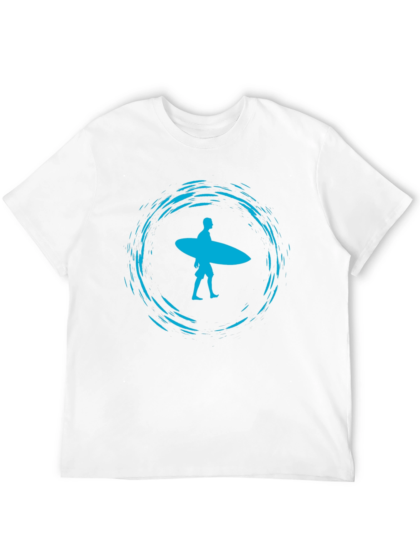 Surfer Silhouette Graphic Tee