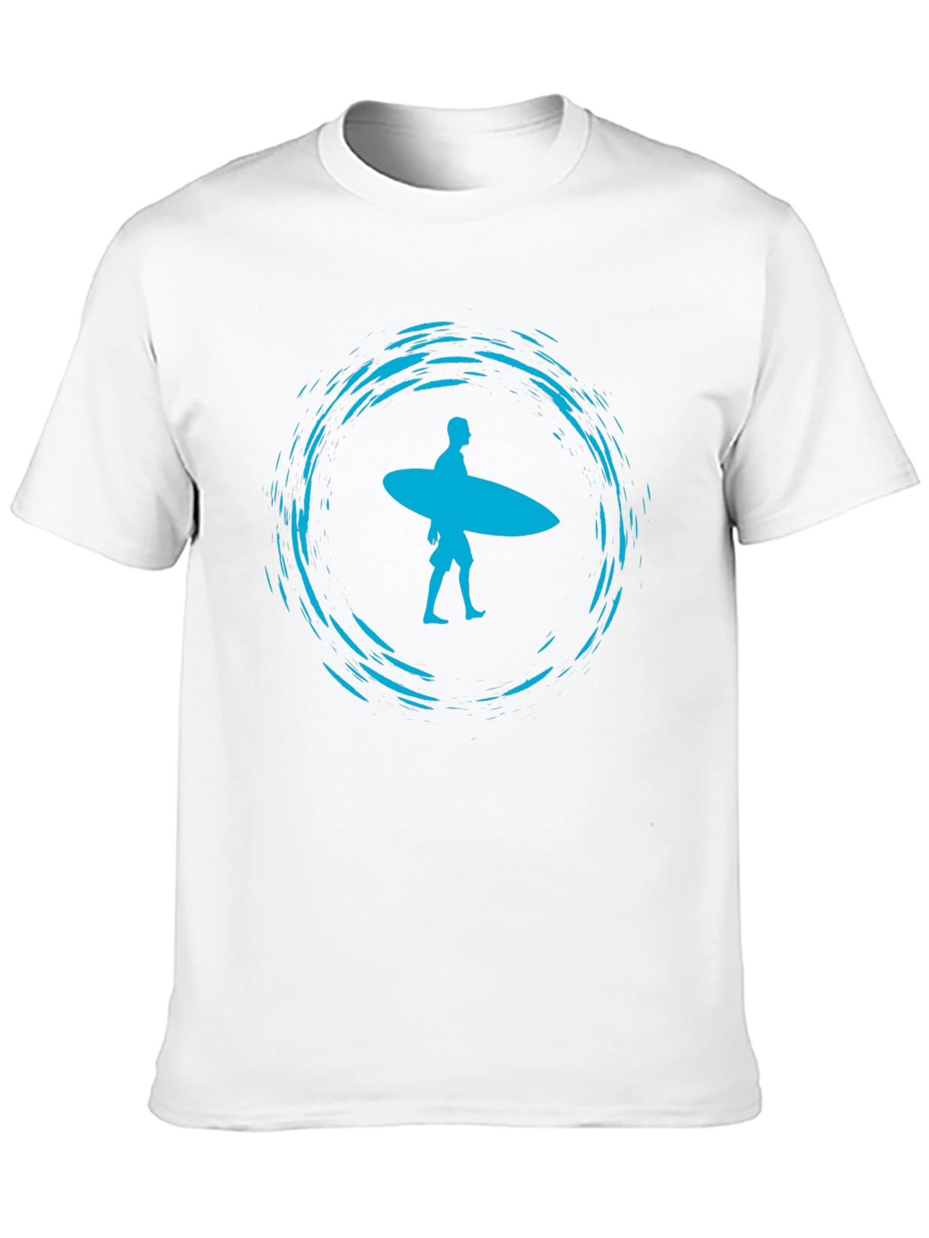 Surfer Silhouette Graphic Tee