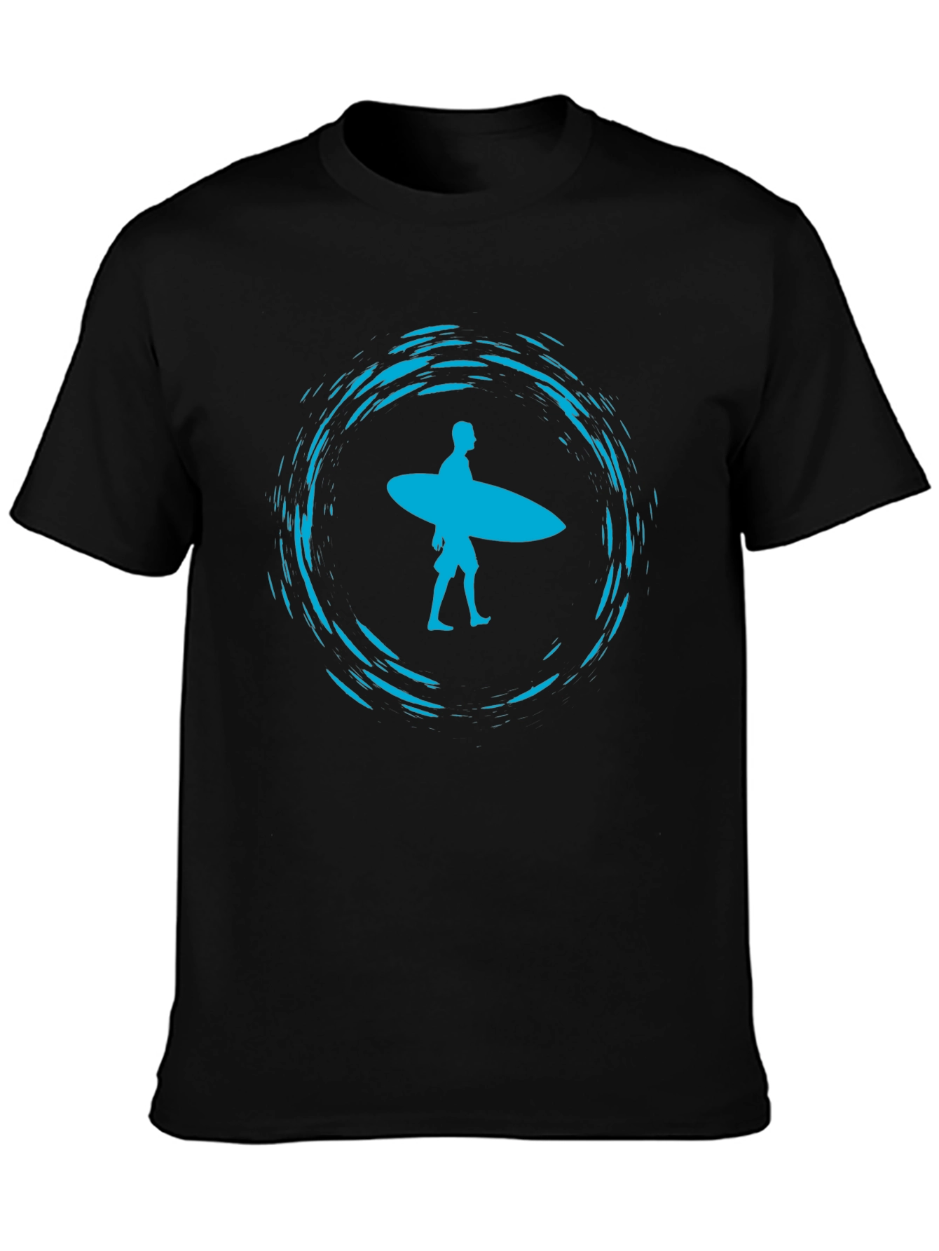 Surfer Silhouette Graphic Tee