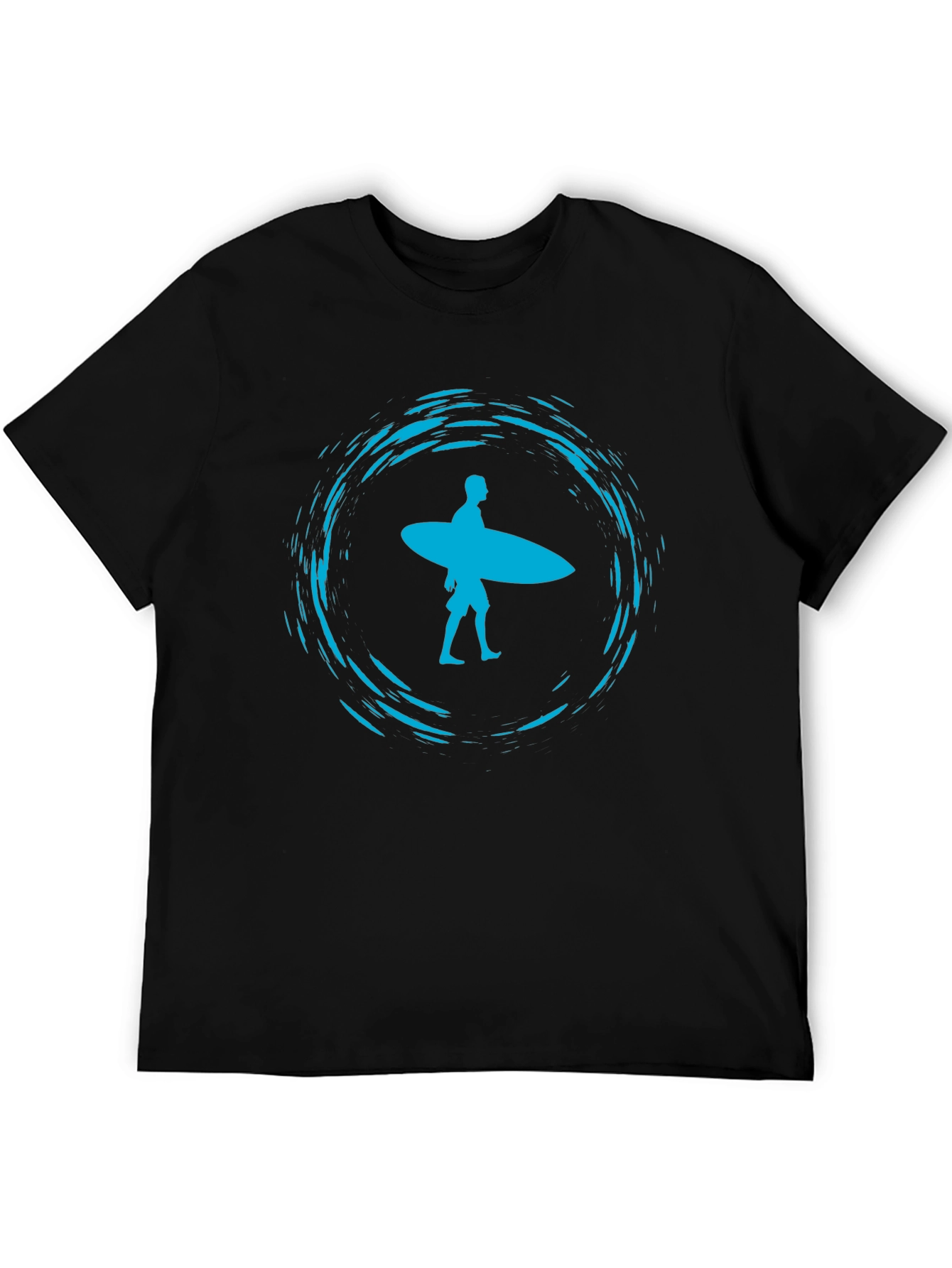 Surfer Silhouette Graphic Tee