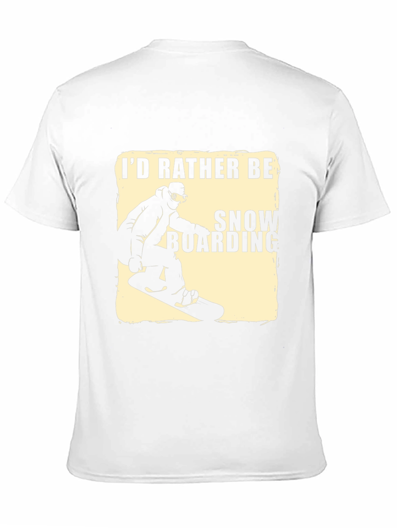 Snowboarding T-Shirt - Id Rather Be Snowboarding