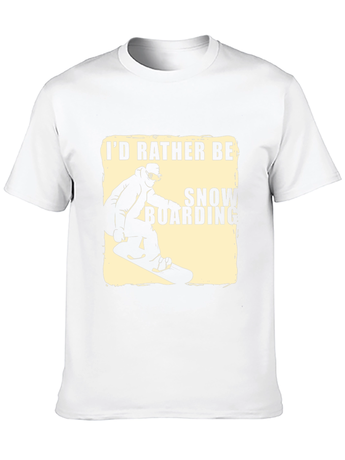 Snowboarding T-Shirt - Id Rather Be Snowboarding