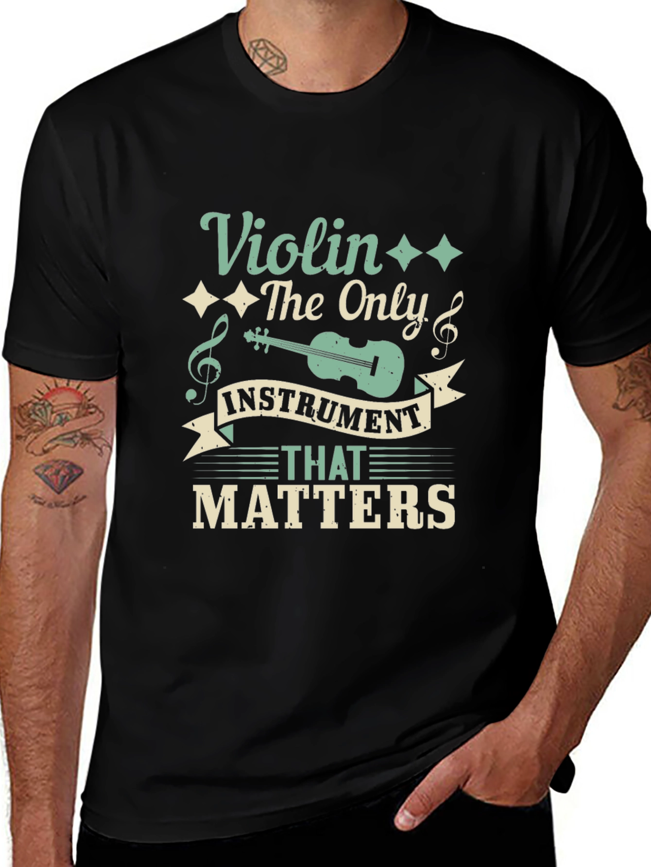 Violin The Only Instrument That Matters T-Shirt