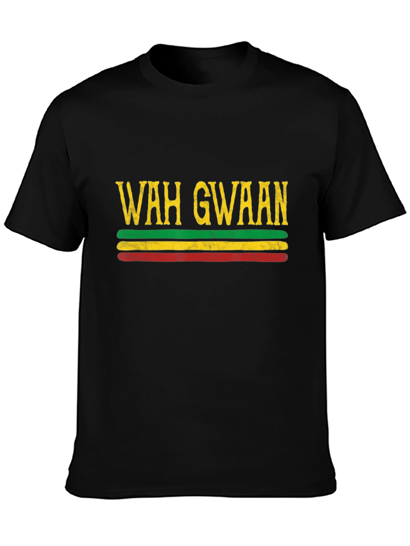 Wah Gwaan Reggae T-Shirt - Rastafarian Style