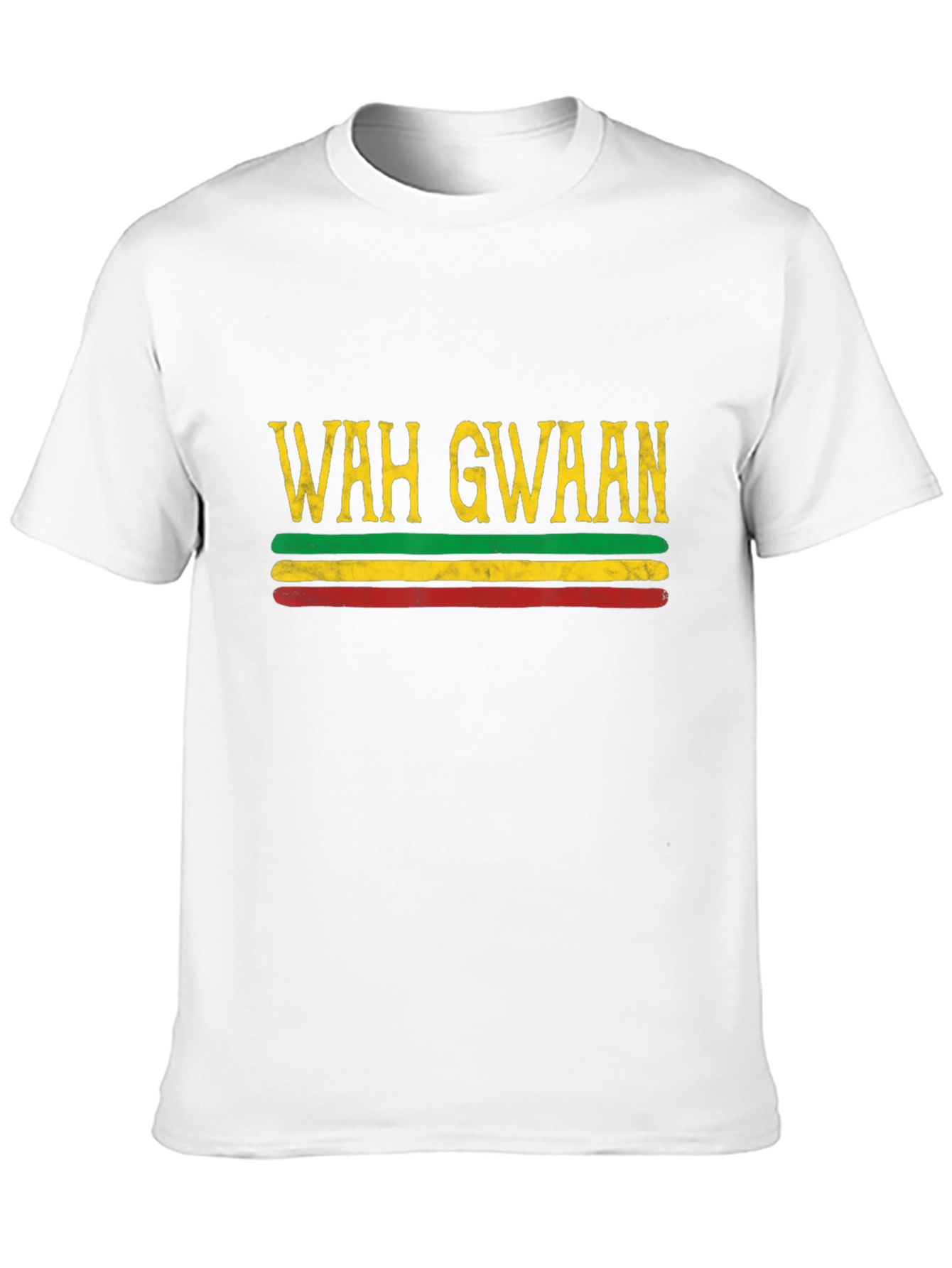 Wah Gwaan Reggae T-Shirt - Rastafarian Style