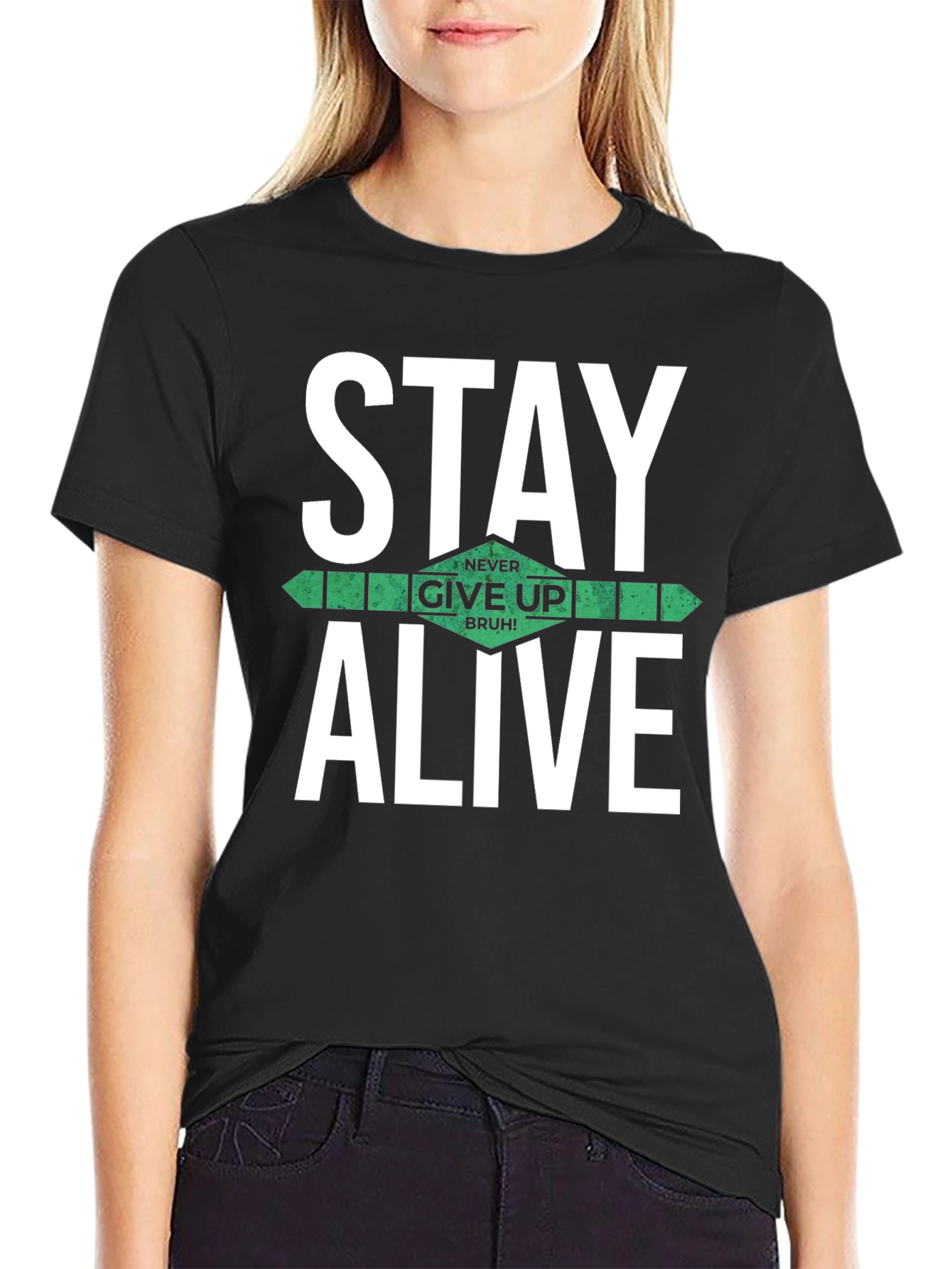 Stay Alive Graphic T-Shirt