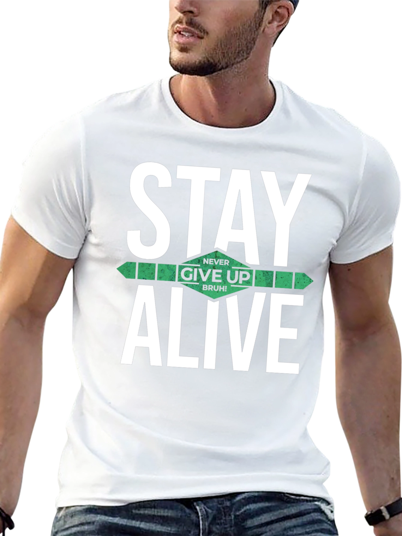 Stay Alive Graphic T-Shirt
