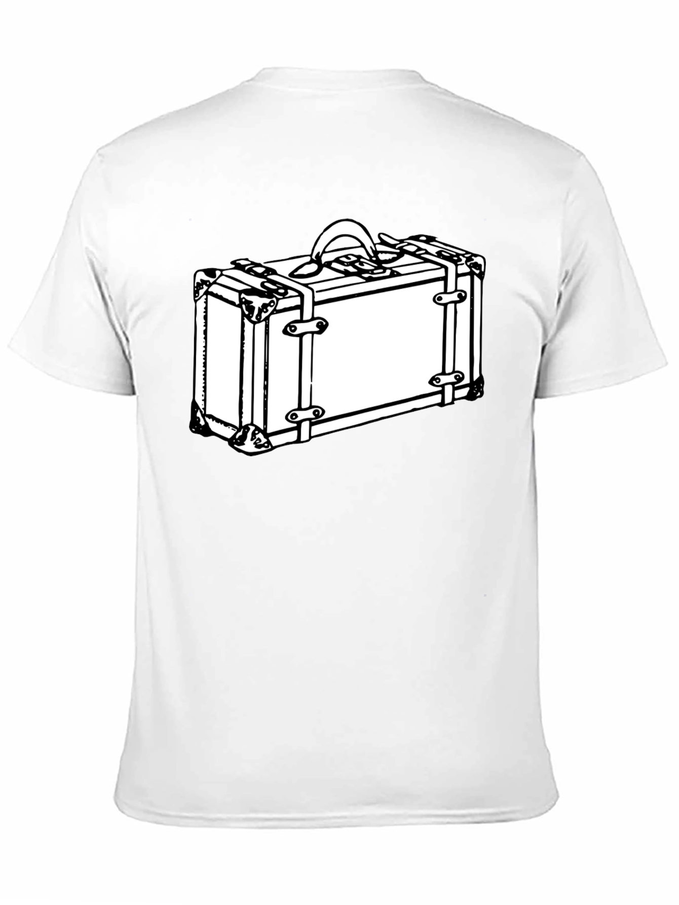 Suitcase Graphic Tee - Travel in Style!