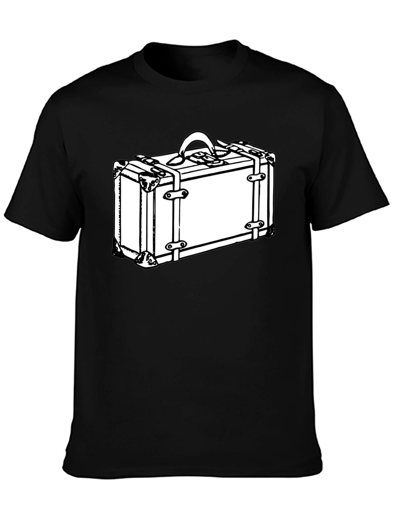 Suitcase Graphic Tee - Travel in Style!
