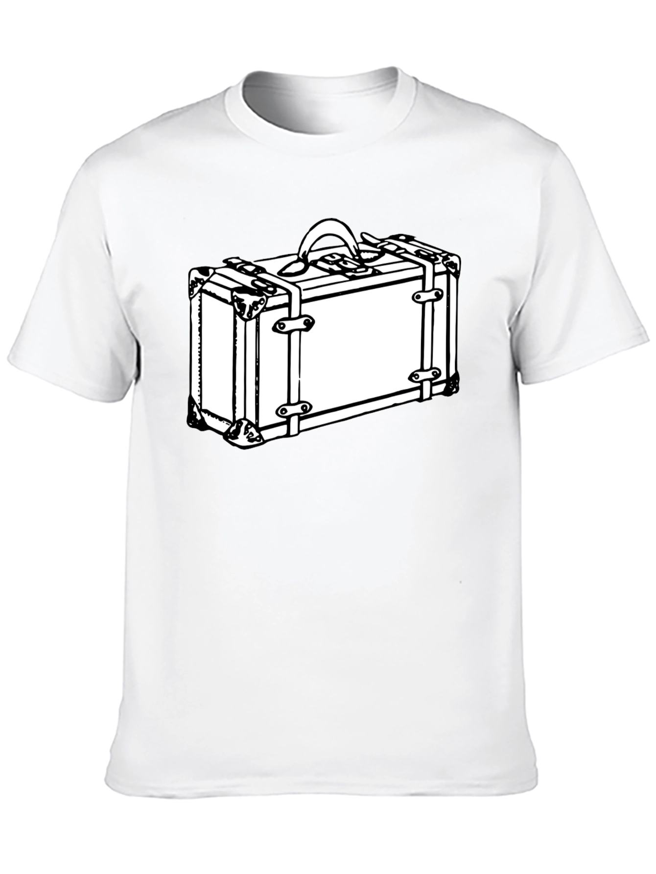 Suitcase Graphic Tee - Travel in Style!