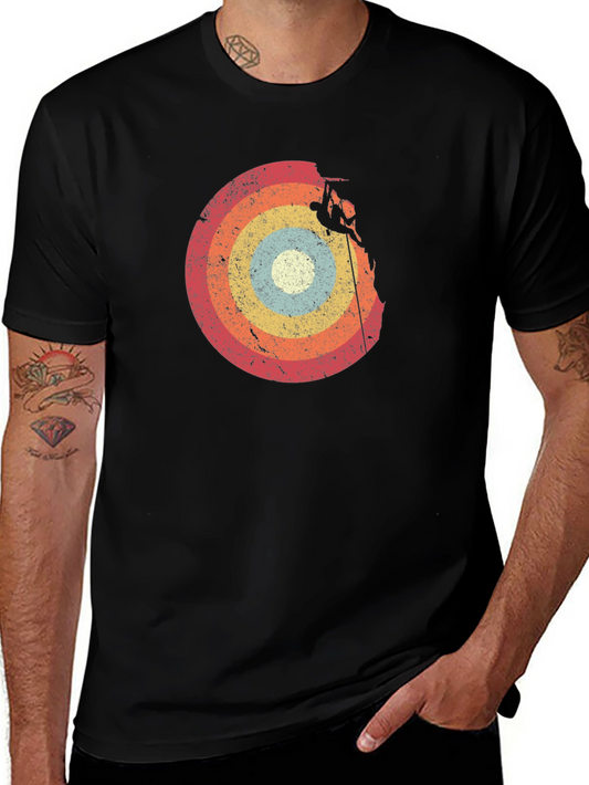 Vintage Climbing T-Shirt - Black