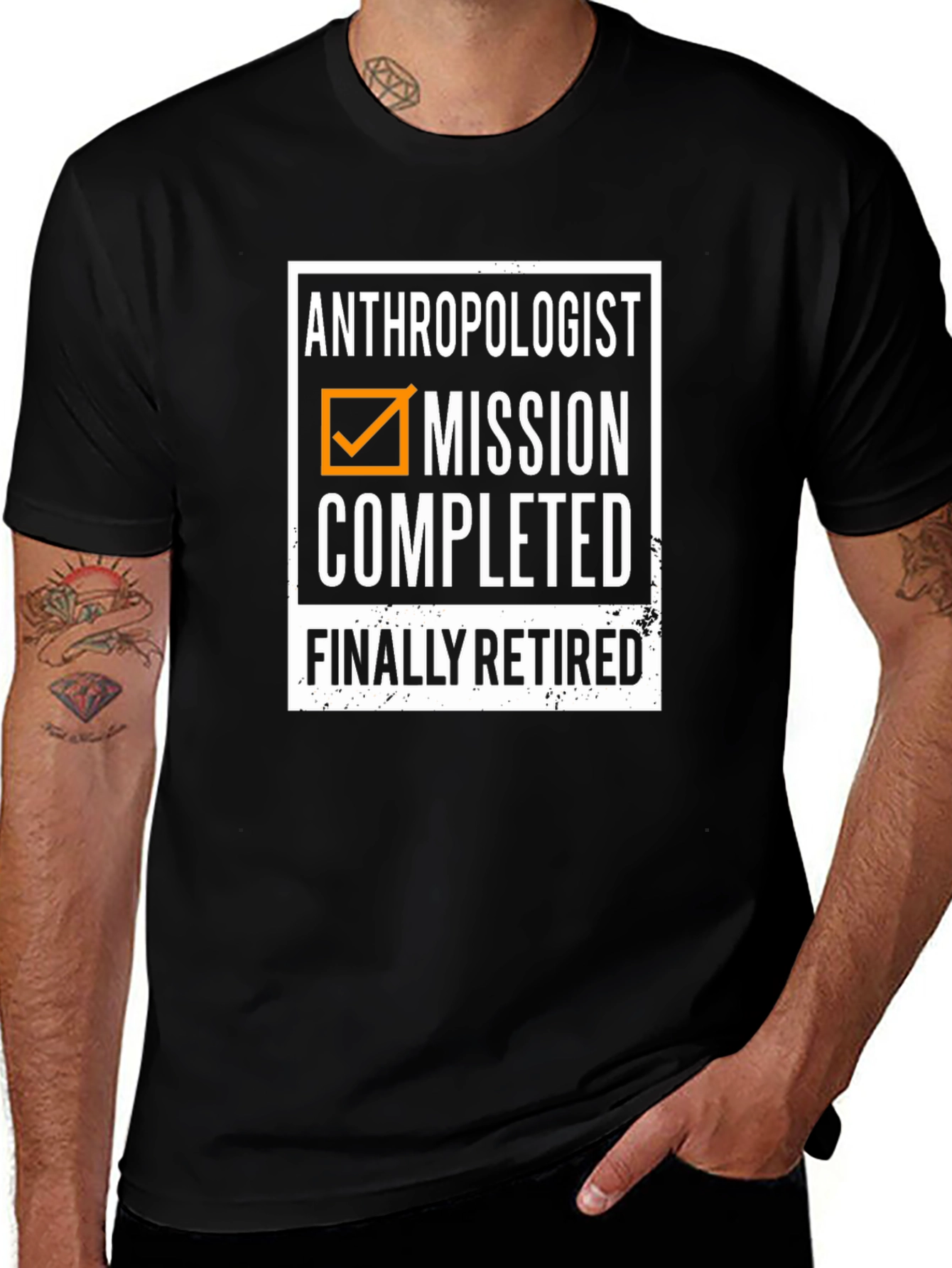 Anthropologist Mission Completed Retired T-Shirt