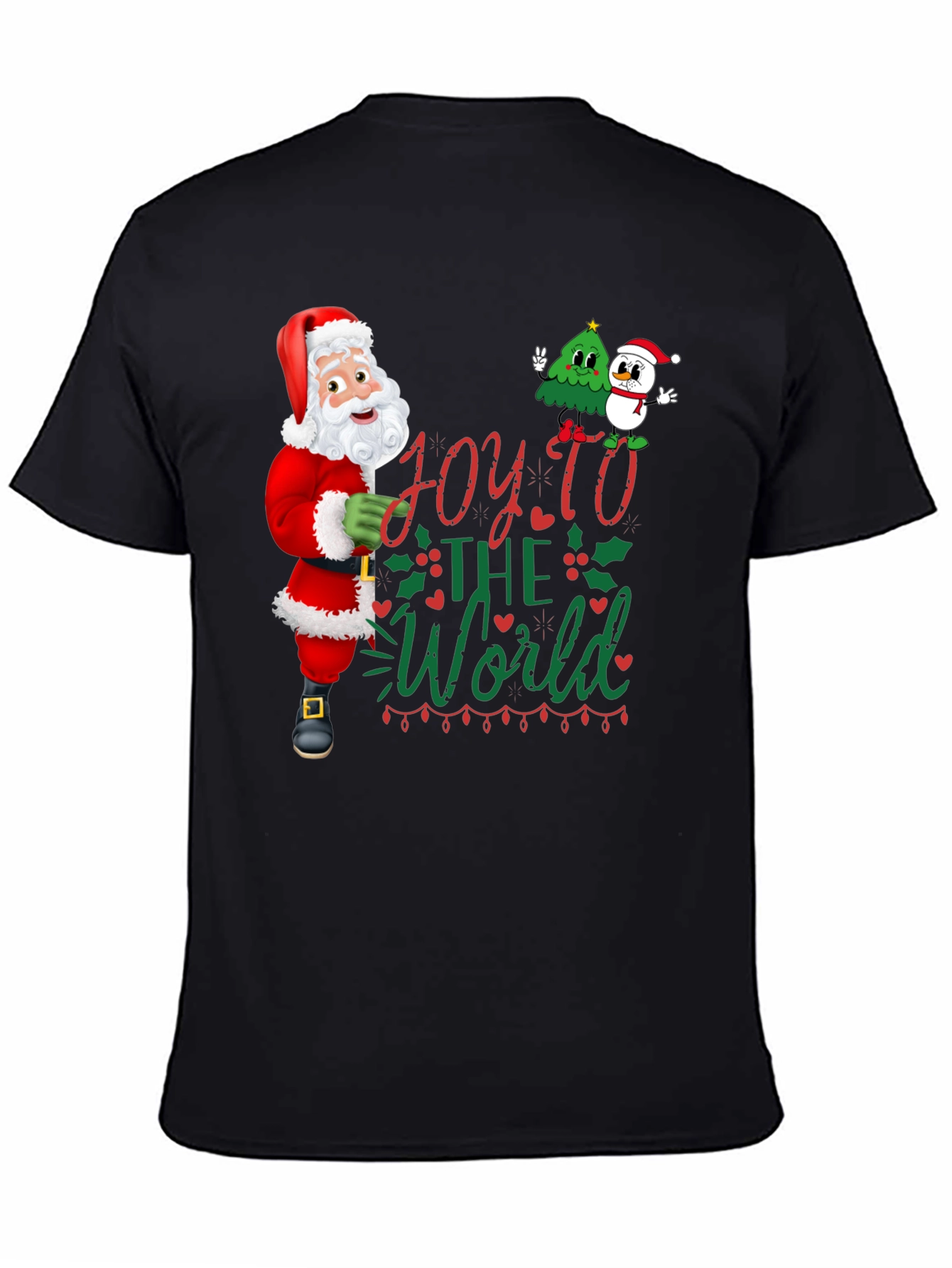Joy to the World Christmas Graphic Tee