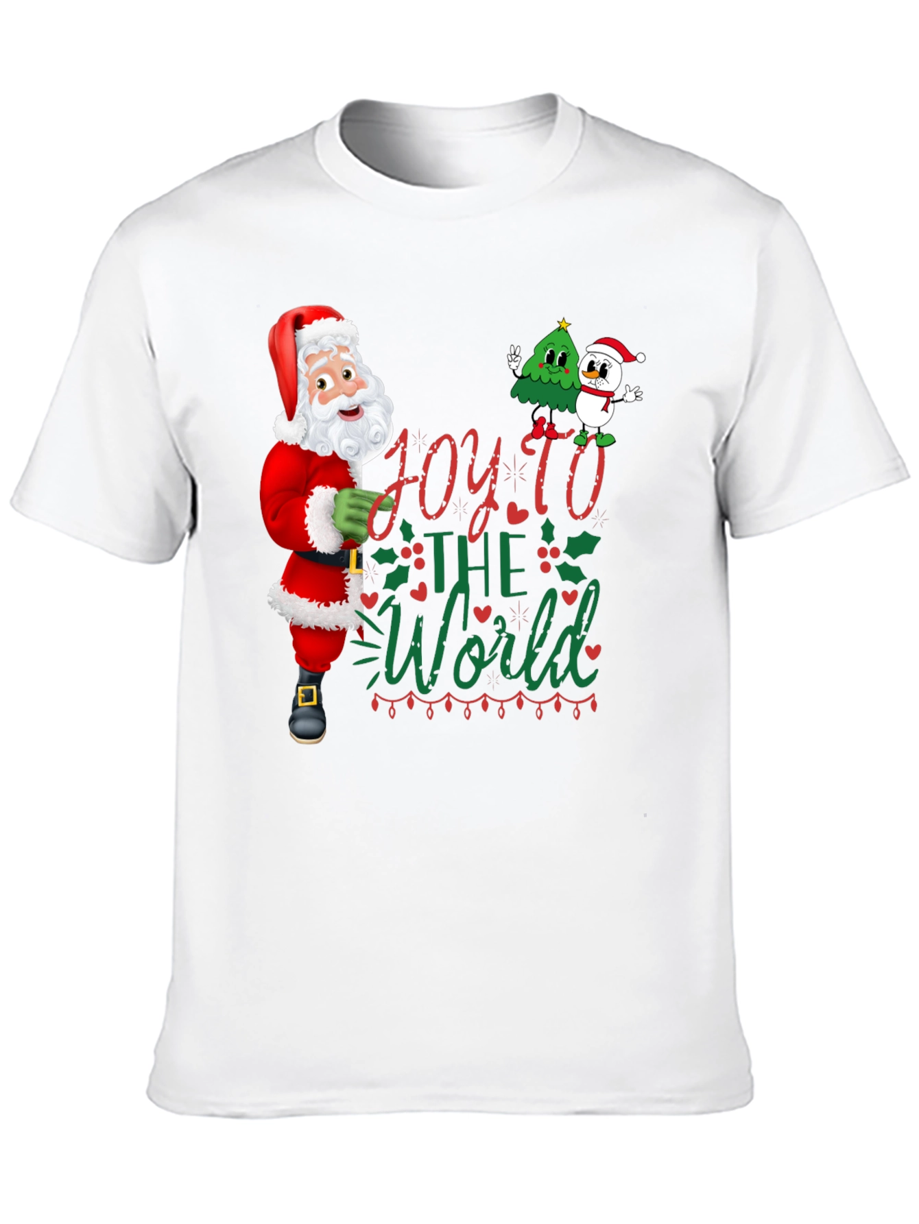 Joy to the World Christmas Graphic Tee