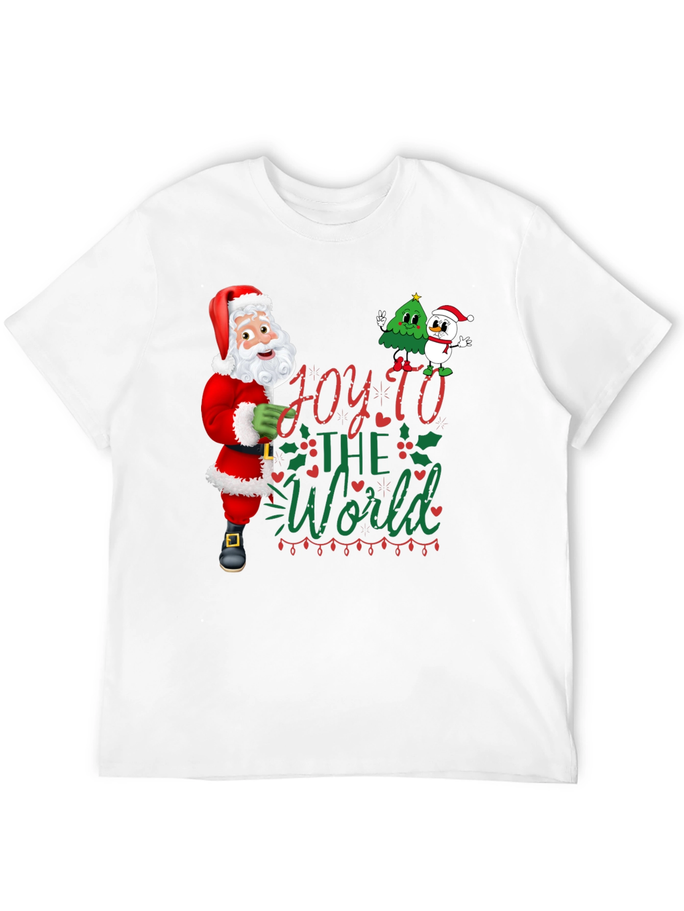 Joy to the World Christmas Graphic Tee