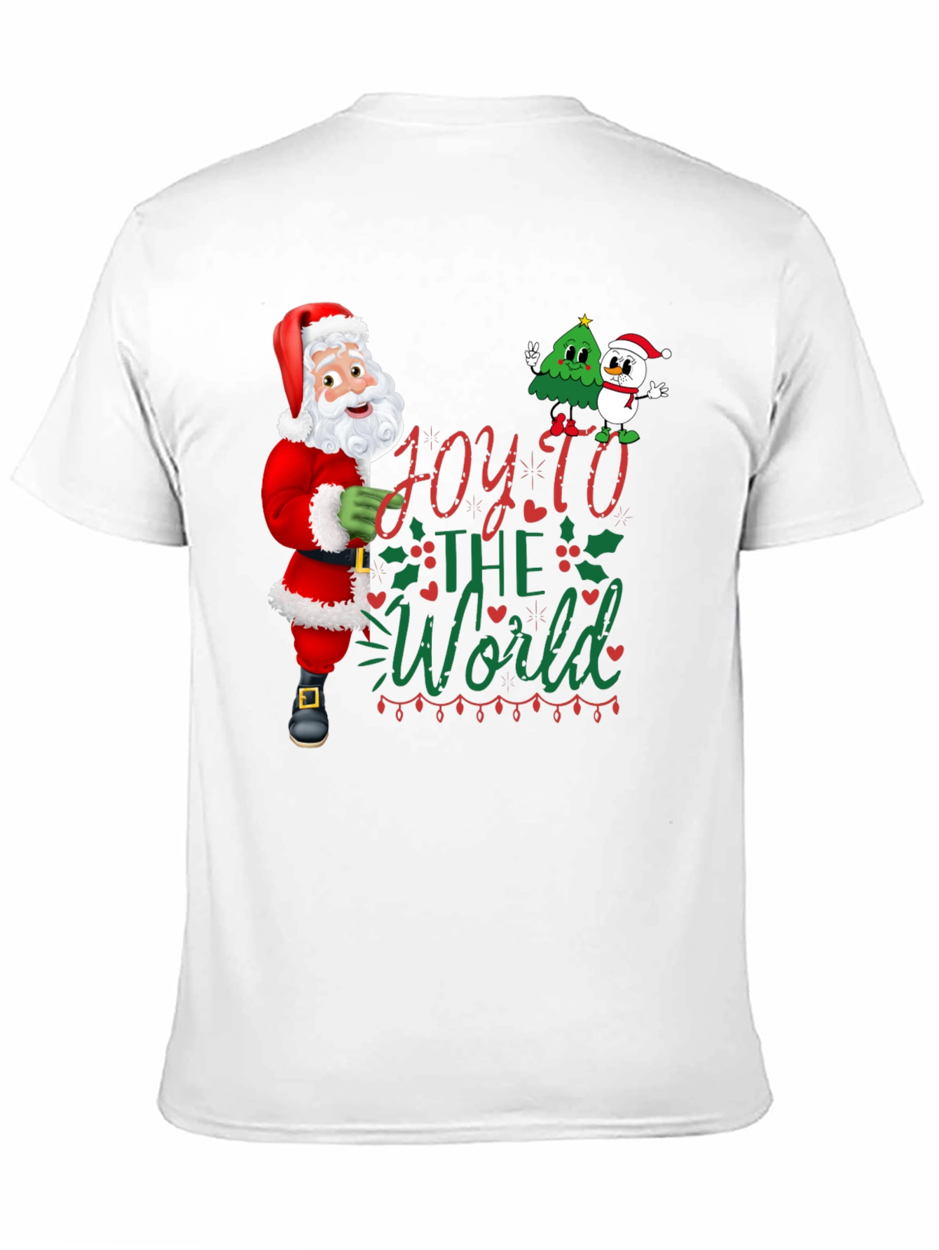 Joy to the World Christmas Graphic Tee