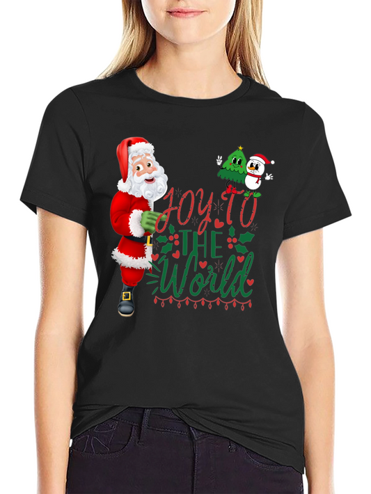 Joy to the World Christmas Graphic Tee