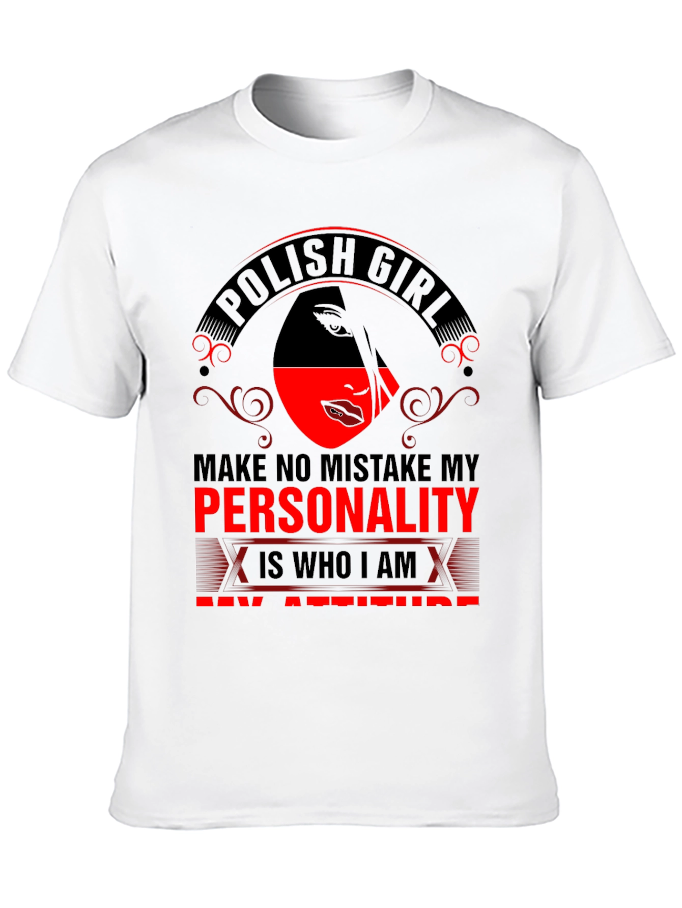Polish Girl T-Shirt - Personality & Attitude Graphic Tee
