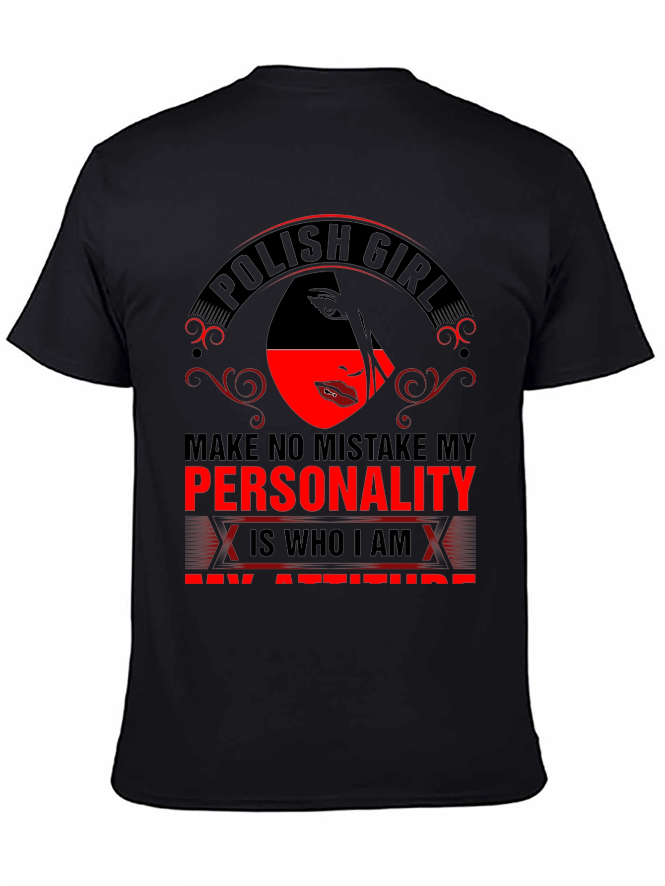 Polish Girl T-Shirt - Personality & Attitude Graphic Tee