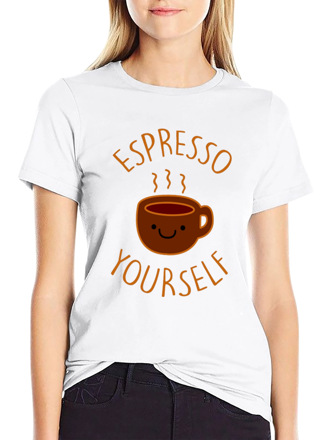 Espresso Yourself Graphic T-Shirt - Black