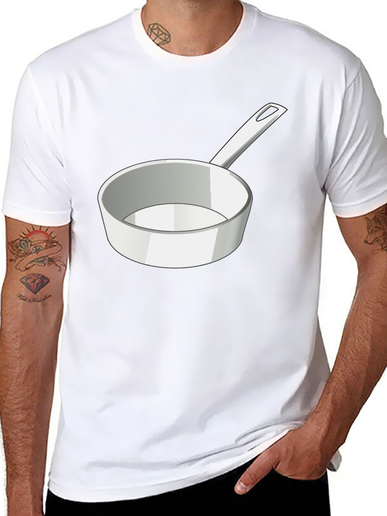 Novelty Pan Graphic T-Shirt