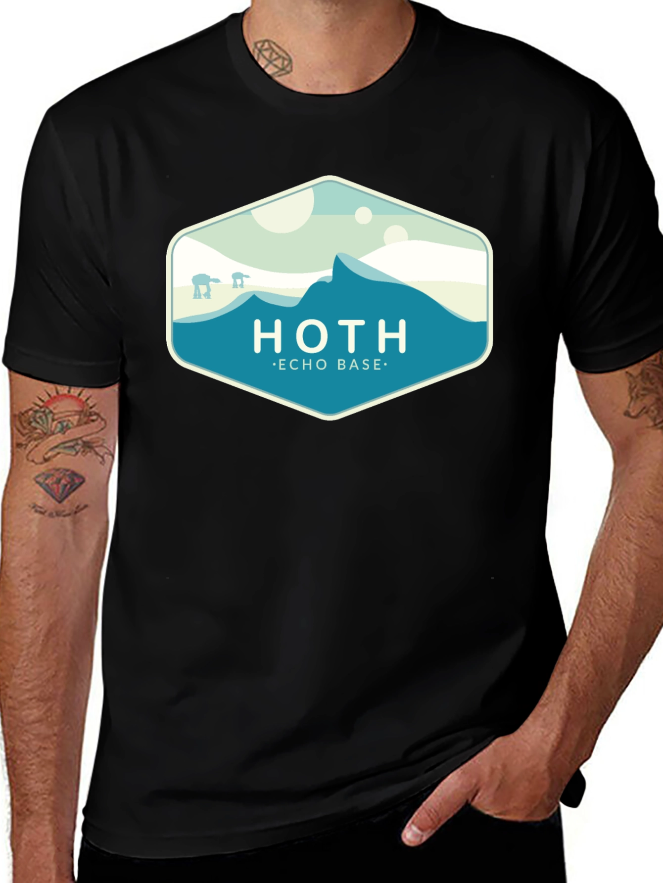 Hoth Echo Base Star Wars Graphic T-Shirt