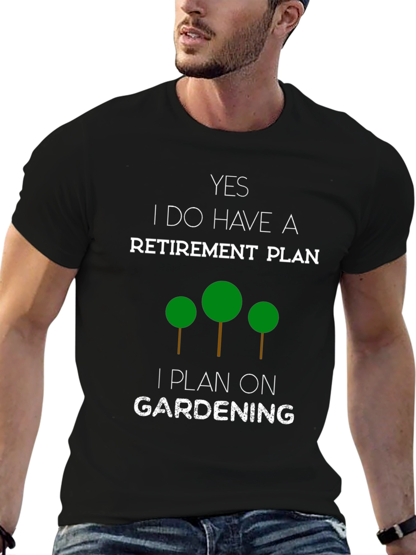 Gardening Retirement Plan T-Shirt - Funny Gardener Gift