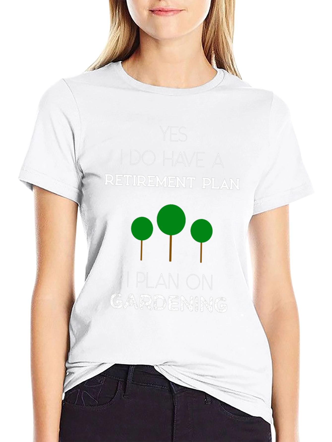 Gardening Retirement Plan T-Shirt - Funny Gardener Gift