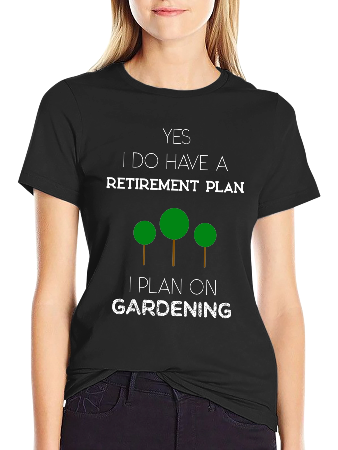 Gardening Retirement Plan T-Shirt - Funny Gardener Gift