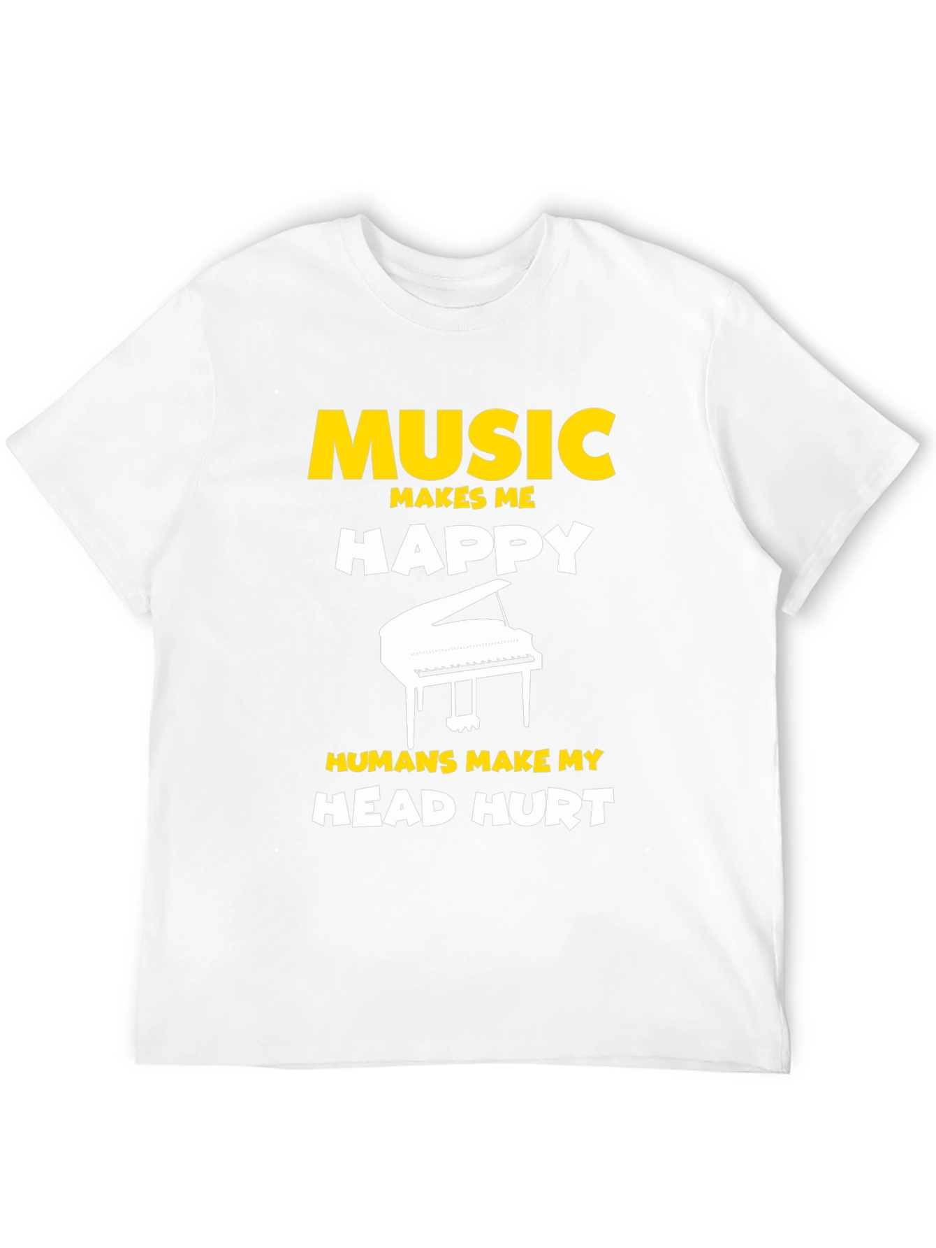 Music Makes Me Happy T-Shirt