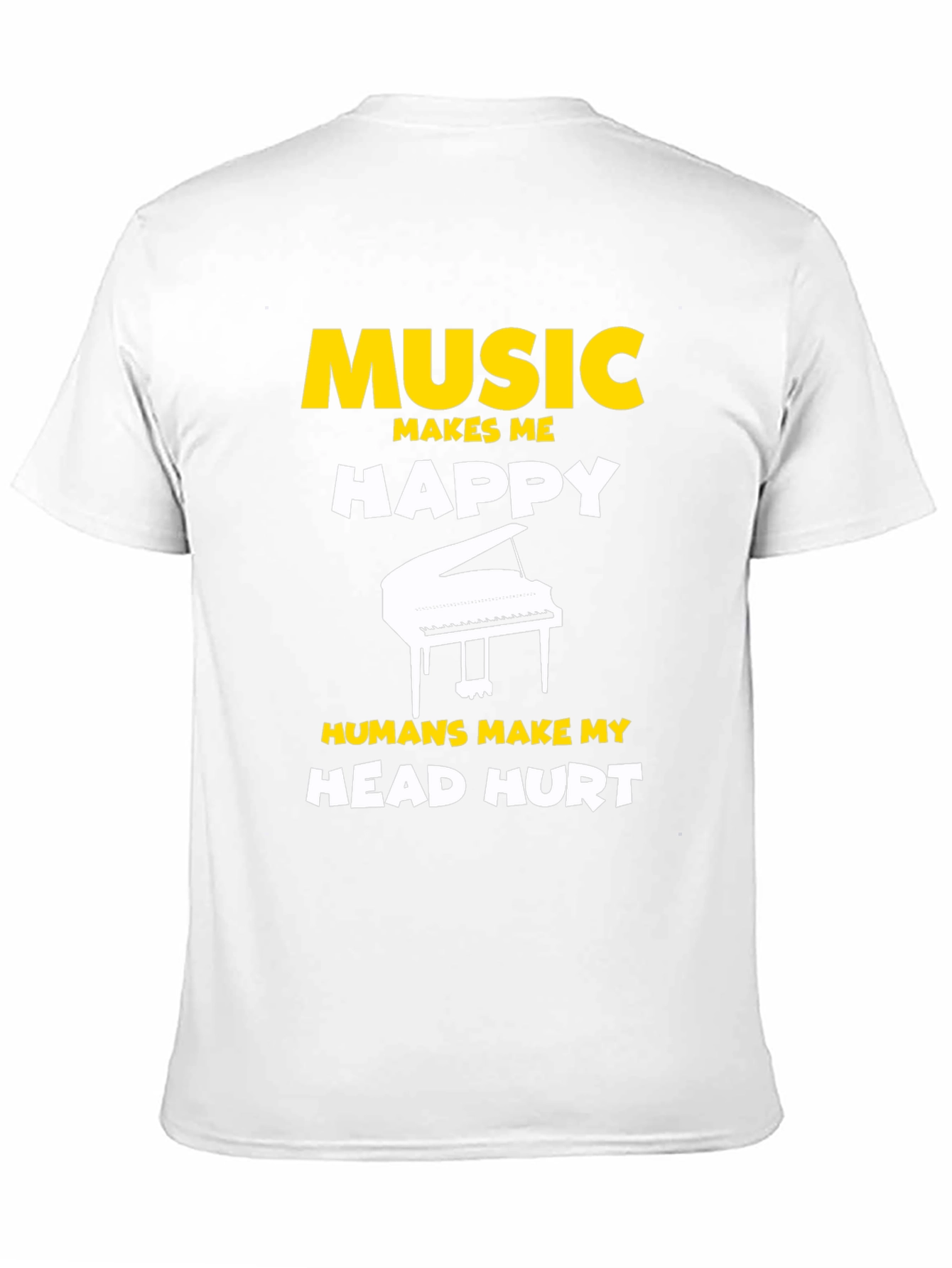 Music Makes Me Happy T-Shirt
