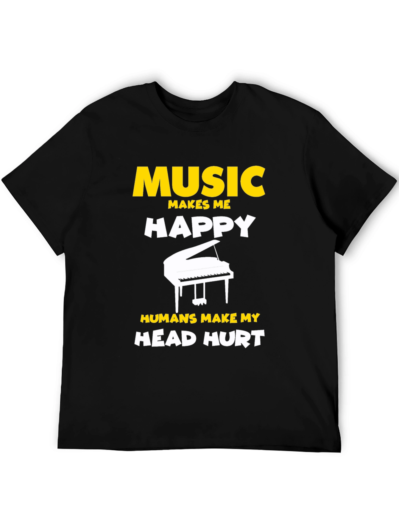 Music Makes Me Happy T-Shirt