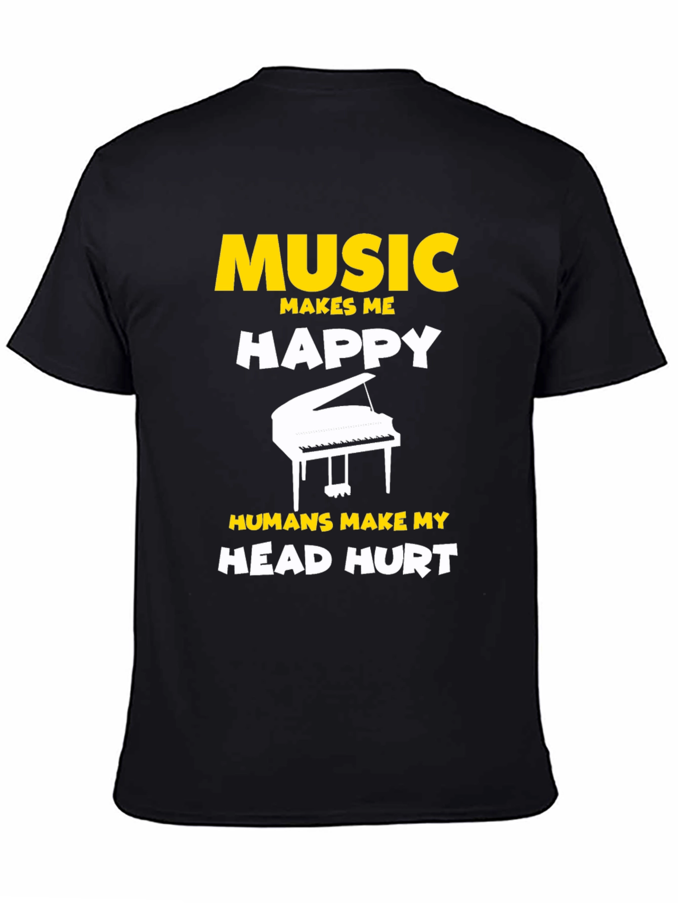 Music Makes Me Happy T-Shirt