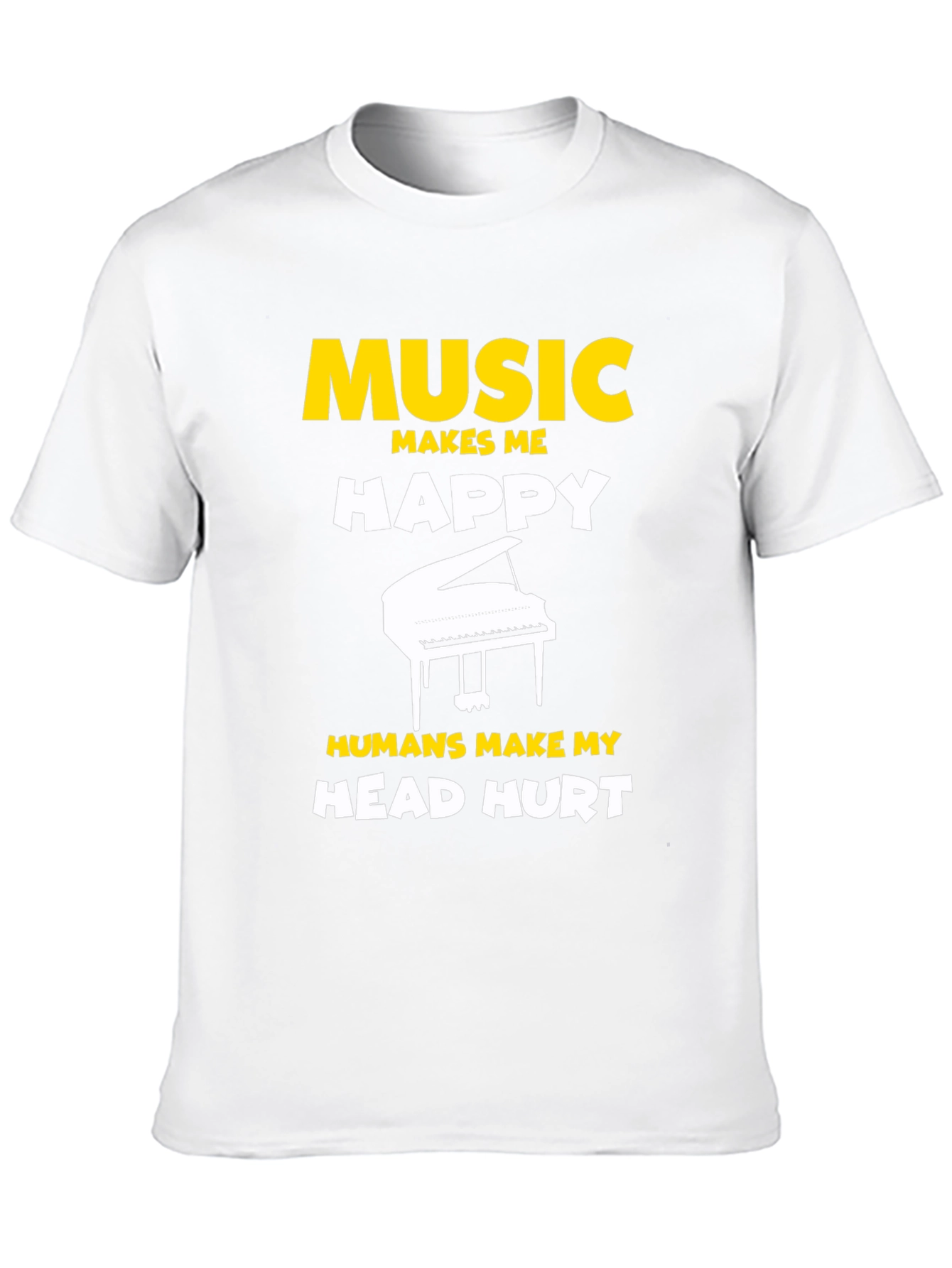 Music Makes Me Happy T-Shirt