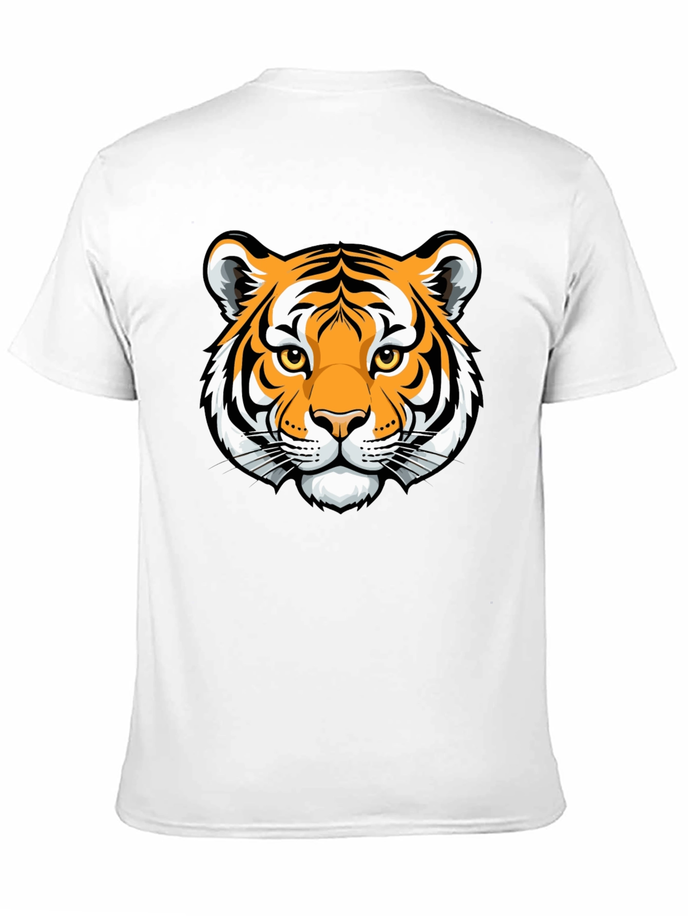 Tiger Graphic Black T-Shirt - Stylish Animal Print Tee