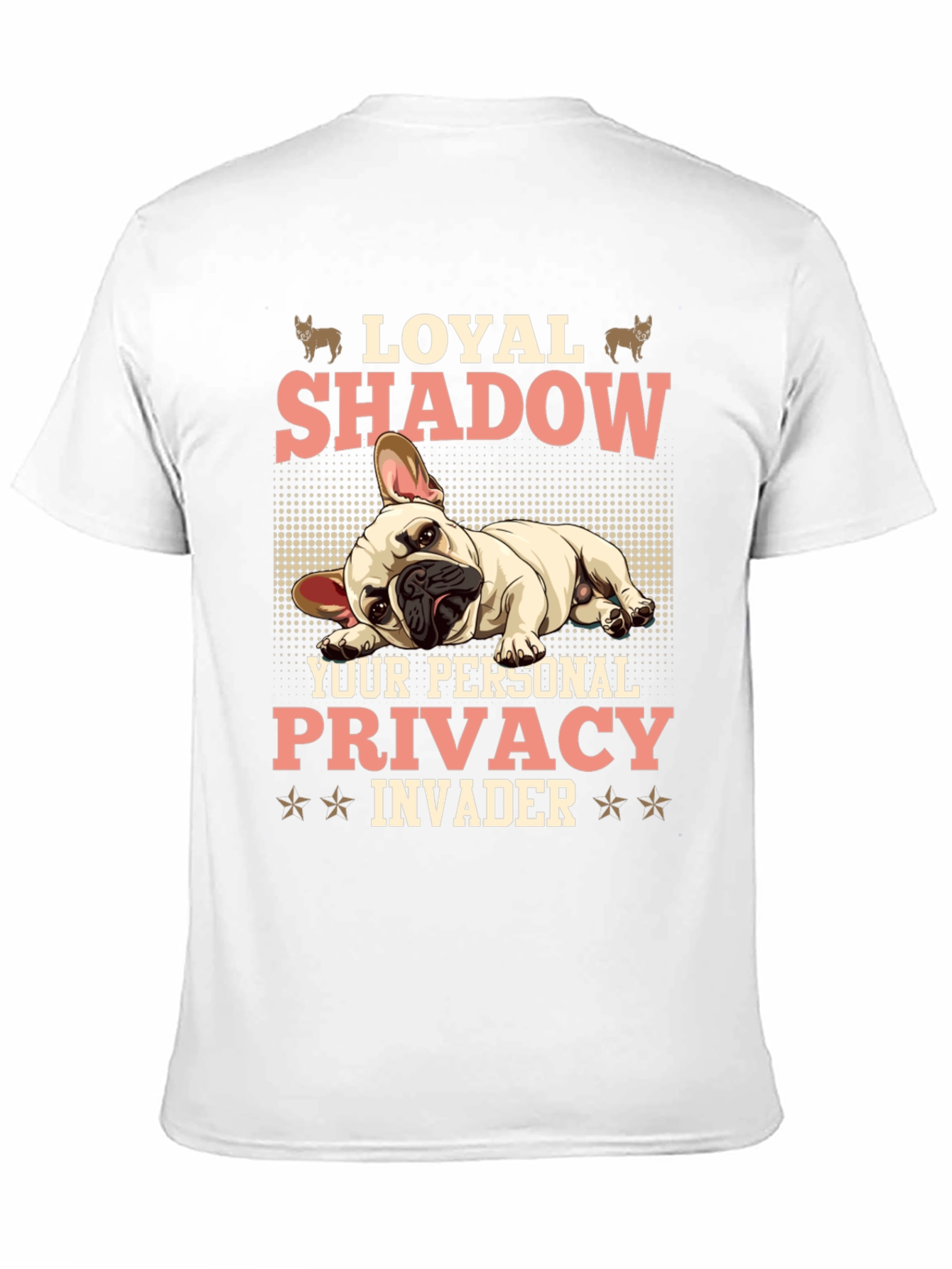 Loyal Shadow Dog Graphic T-Shirt