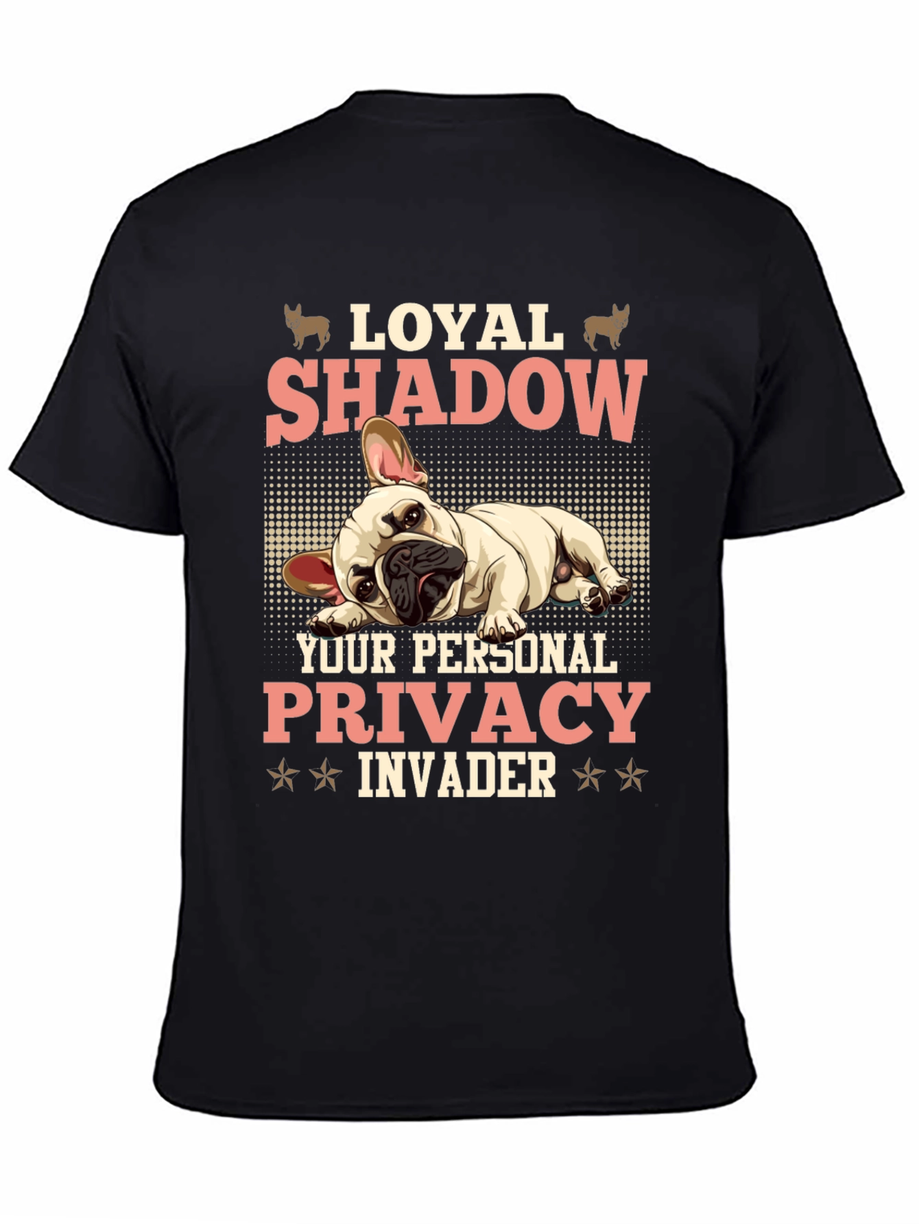 Loyal Shadow Dog Graphic T-Shirt