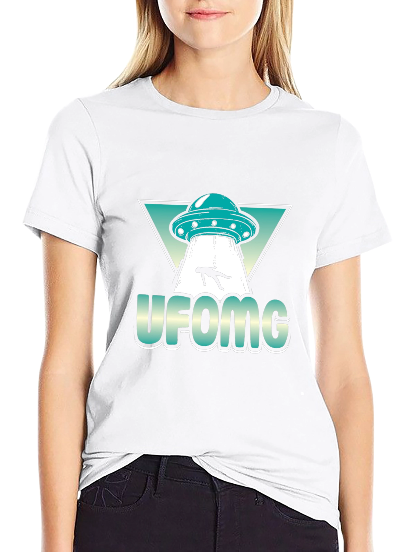 UFO Abduction Graphic Tee